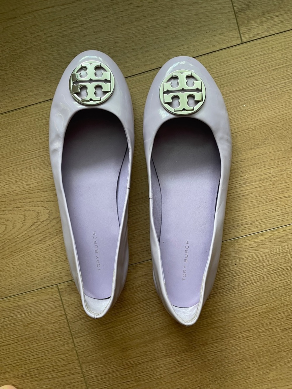 Tory Burch Flats in Lilac / Light Purple